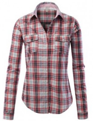 Ladies checkered shirt 2015 – Latest Trend Fashion